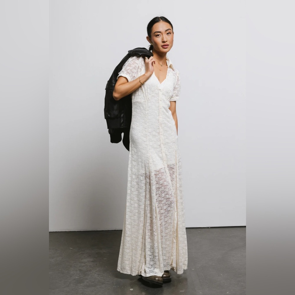 Bohme Lace Maxi Dress SAGE